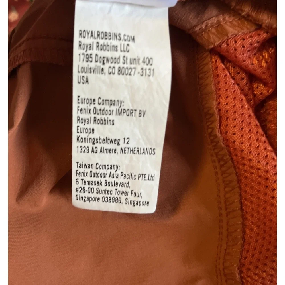 Royal Robbins Women's Orange Shorts - Picture 10 of 11